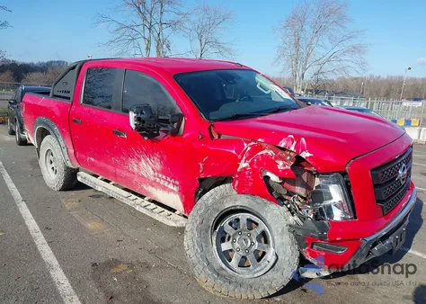 2021 Nissan Titan Sv 4X4 from USA, damaged, VIN 1N6AA1EDXMN503172